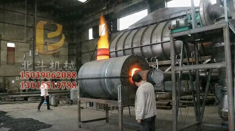 原木削片黄色性爱大香蕉整套木炭加工生产线香蕉视频污污版